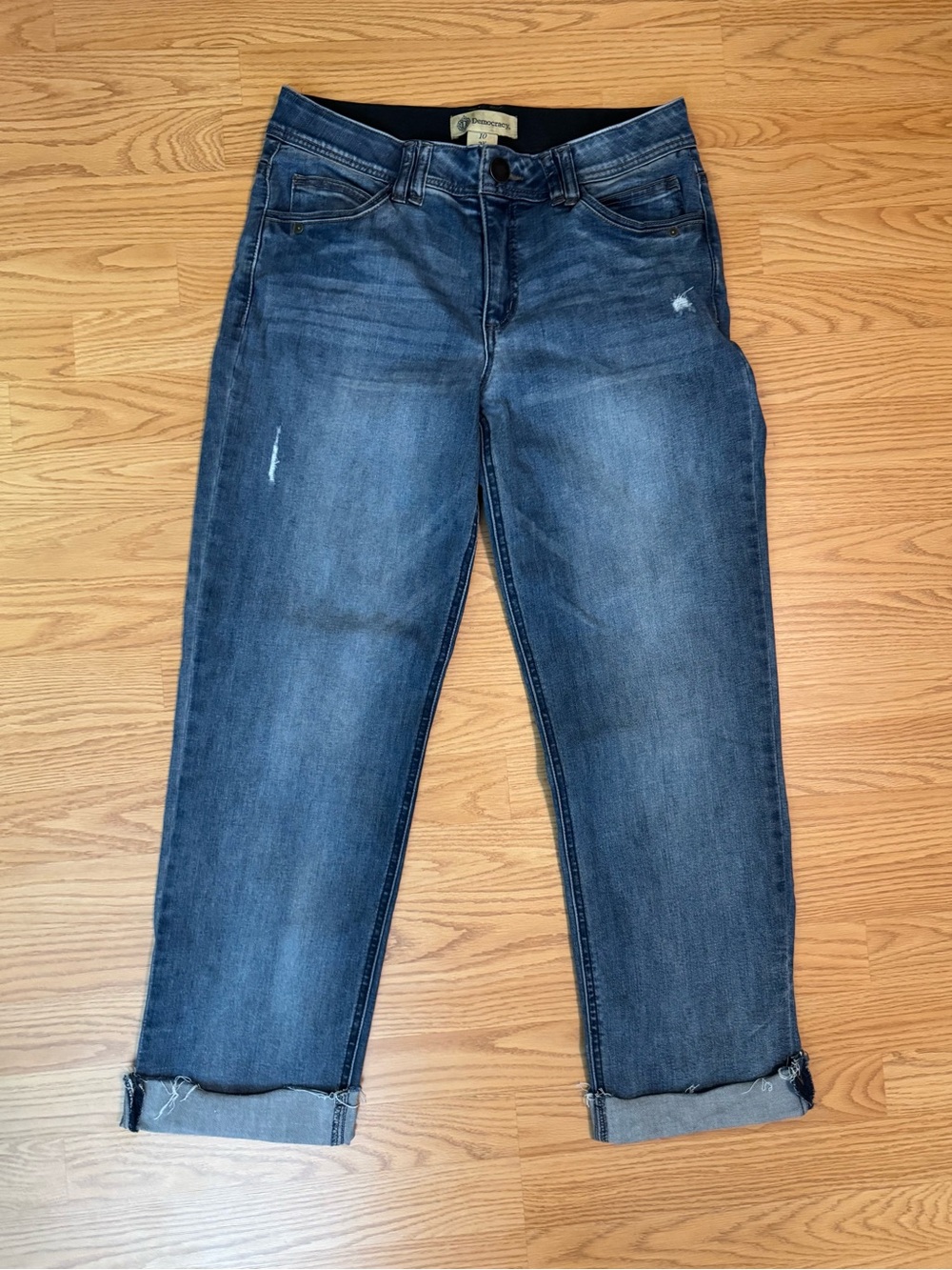 Democracy “Ab” Technology Jeans in Medium Blue Wash - Womens 10